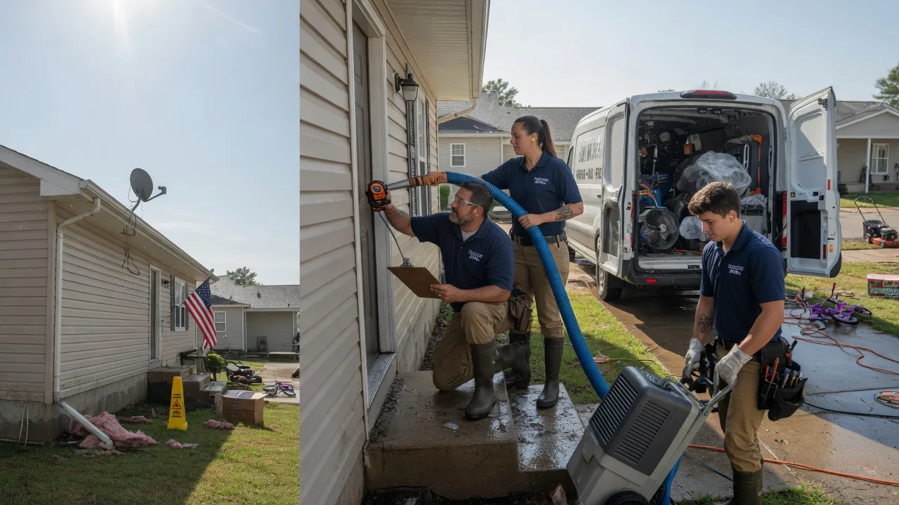 Ceiling Water Damage Restoration in Rockville, IN near me